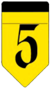 Buhurt Belt Numbers (Made to order)