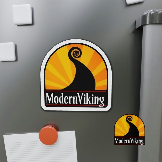 Modern Viking Die-Cut Magnets