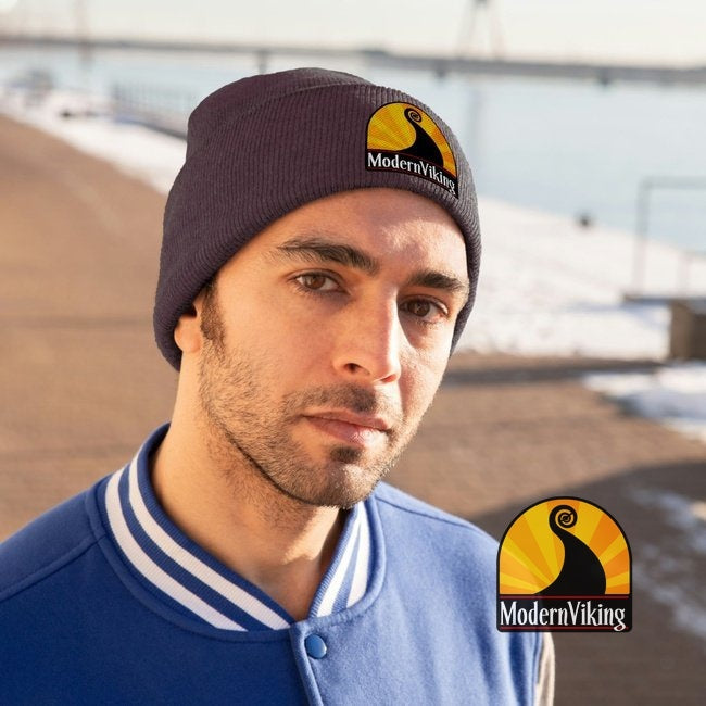 Modern Viking Knit Beanie
