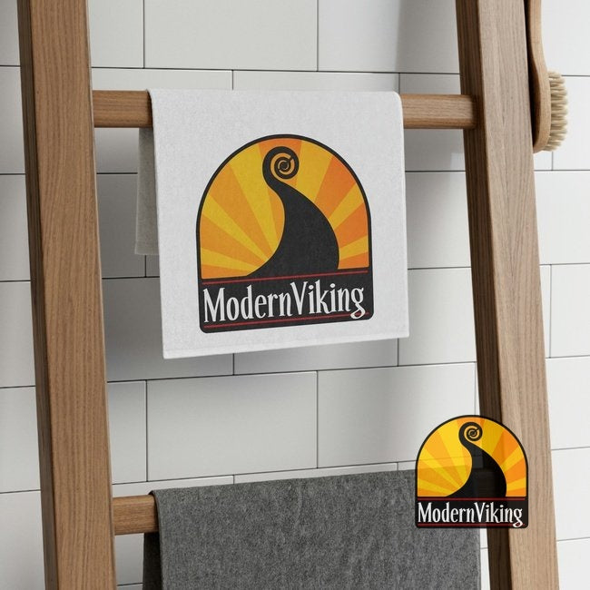 Modern Viking Towel, 11x18