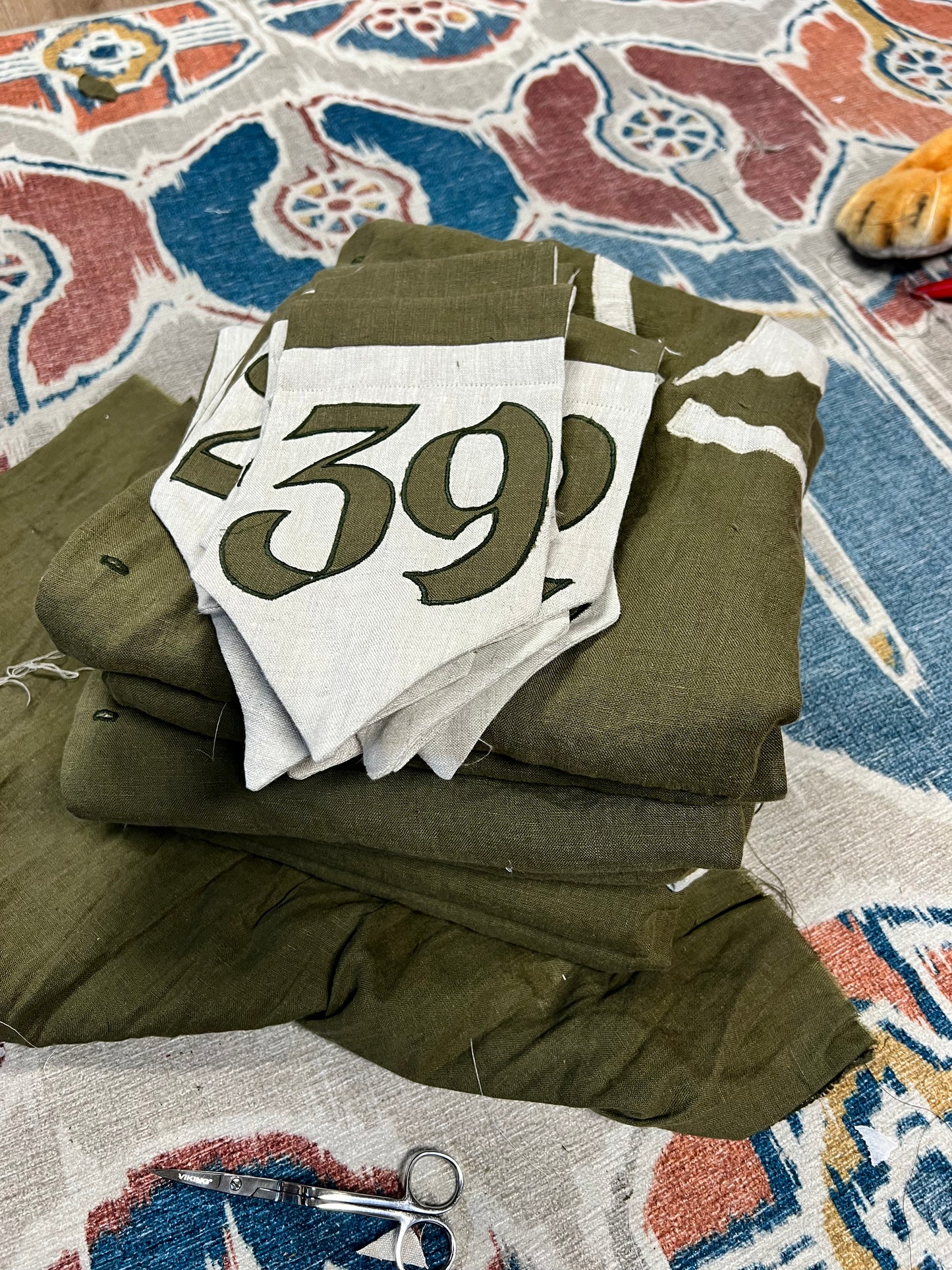 Buhurt Belt Numbers (Made to order)