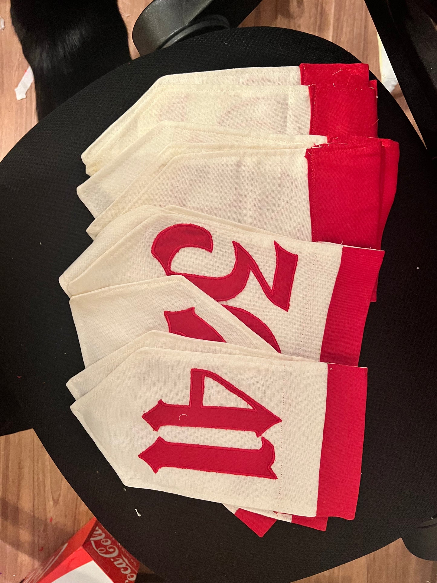 Buhurt Belt Numbers (Made to order)