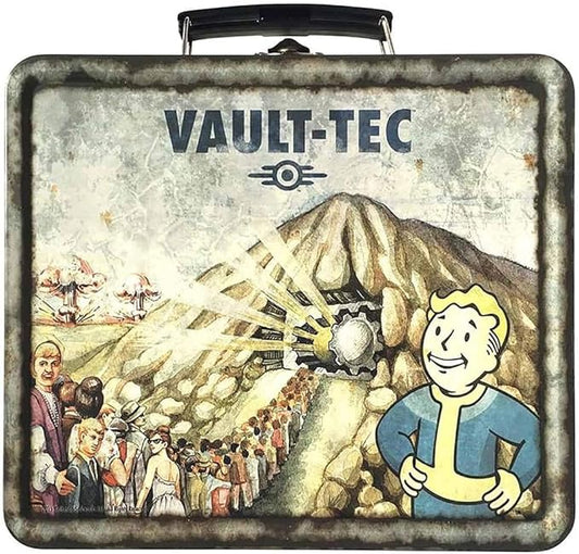 Vault-Tec Weathered Tin Tote Replica