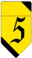 Buhurt Belt Numbers  (Made to order)