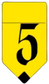 Buhurt Belt Numbers  (Made to order)