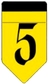 Buhurt Belt Numbers  (Made to order)