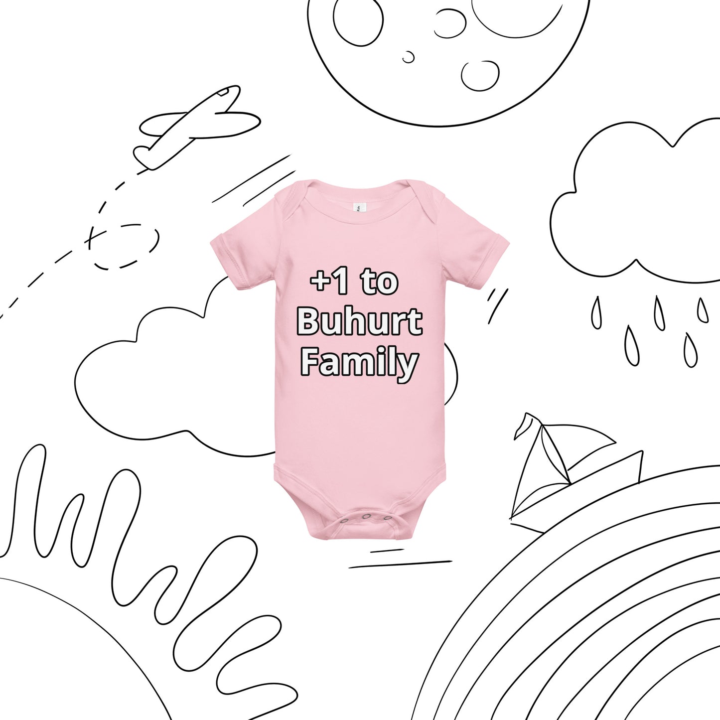 Baby short sleeve onsie