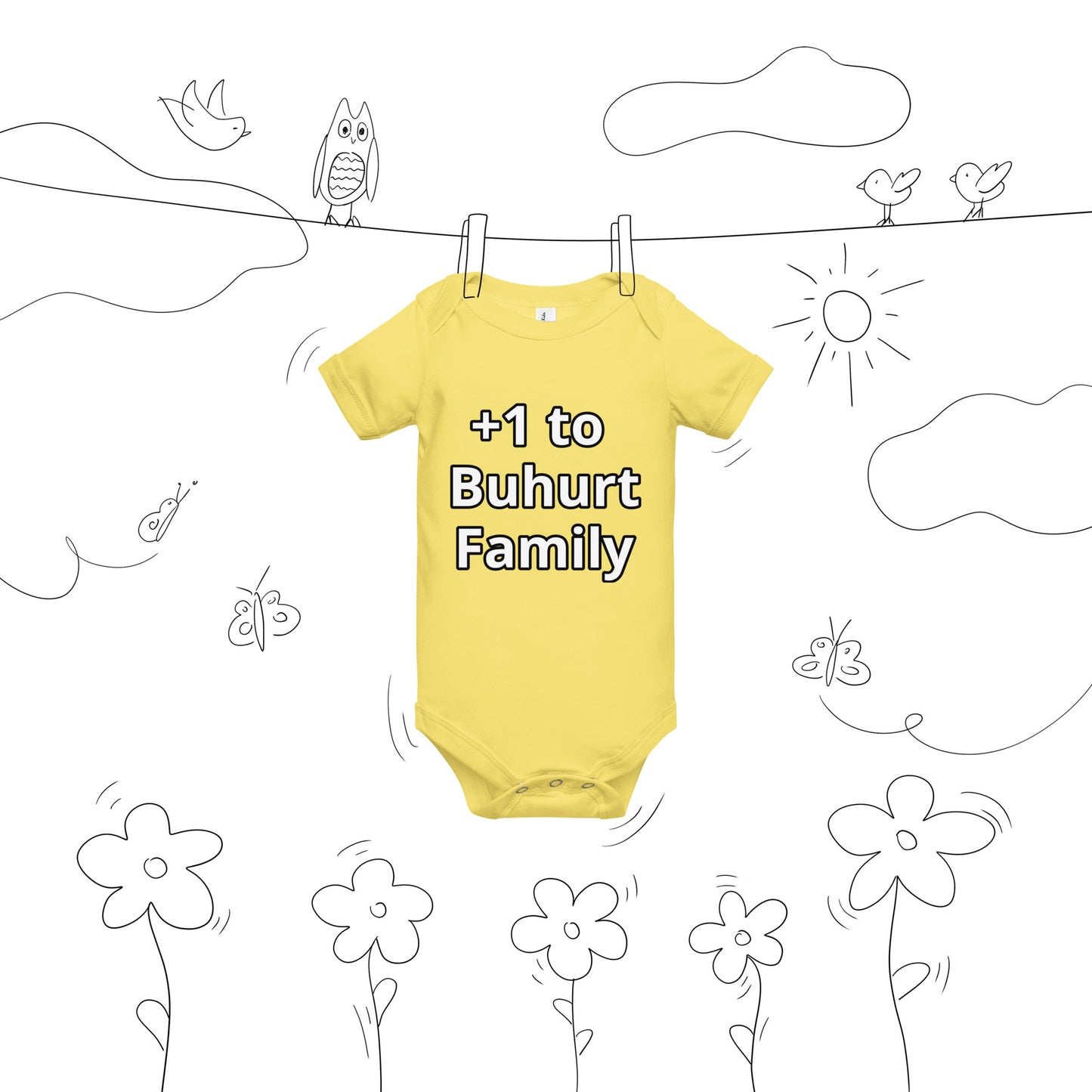 Baby short sleeve onsie