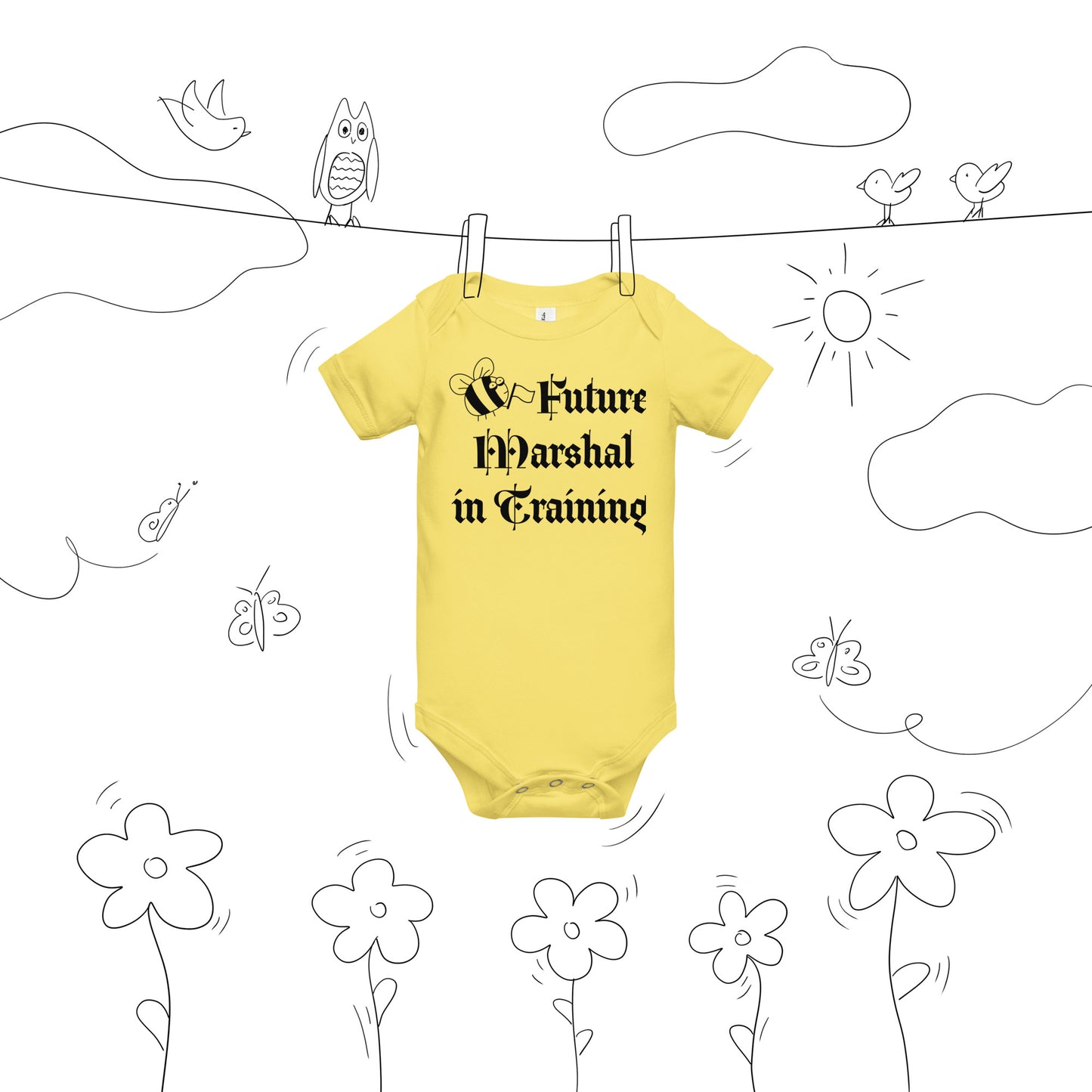 Future Marshal in Training onesie