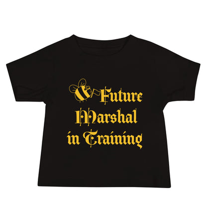 Future Marshal in Training Baby Jersey Short Sleeve Tee