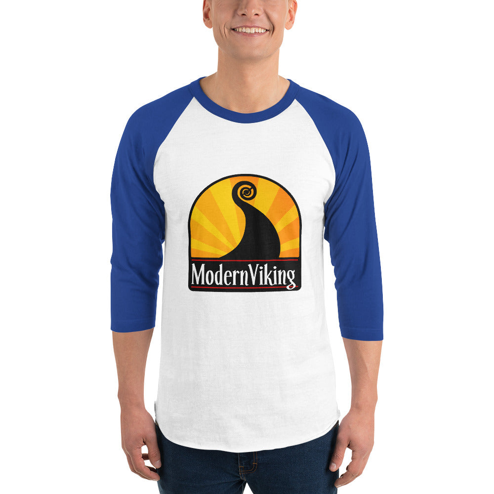 Modern Viking 3/4 sleeve raglan shirt