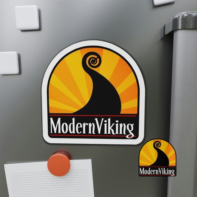 Modern Viking Die-Cut Magnets