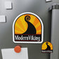 Modern Viking Die-Cut Magnets