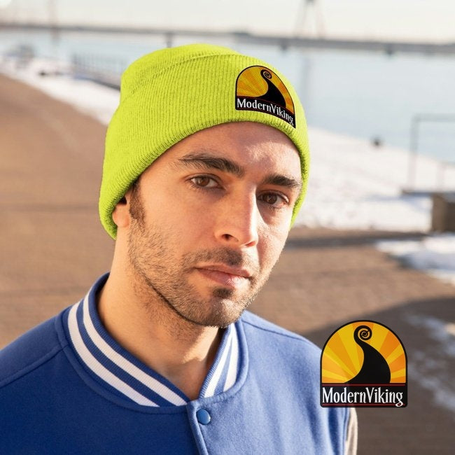Modern Viking Knit Beanie