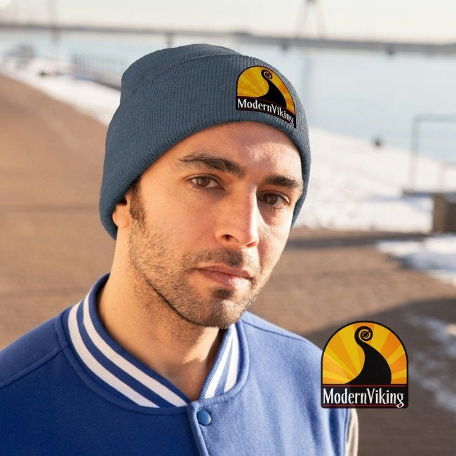 Modern Viking Knit Beanie