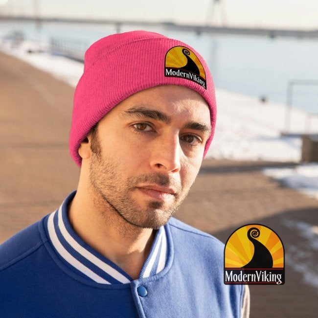 Modern Viking Knit Beanie