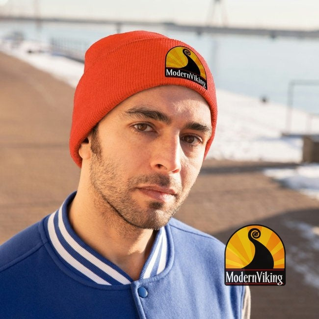 Modern Viking Knit Beanie
