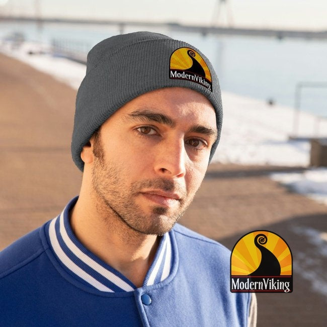 Modern Viking Knit Beanie