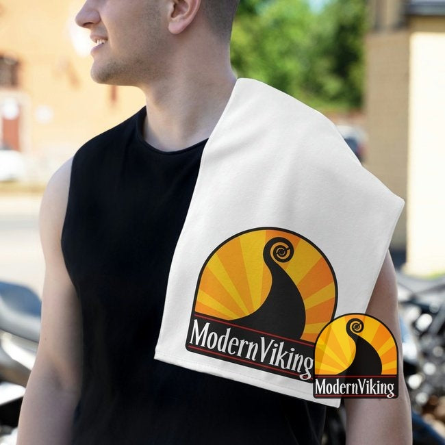 Modern Viking Towel, 11x18