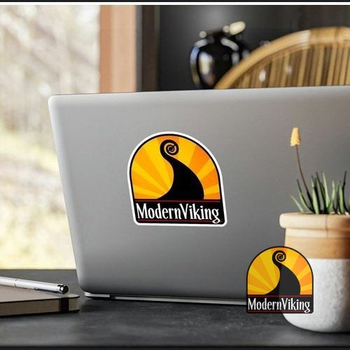 Modern Viking Vinyl Die-Cut Stickers